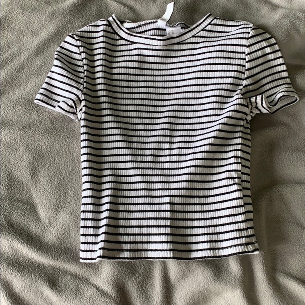 cropped tee, from h&m